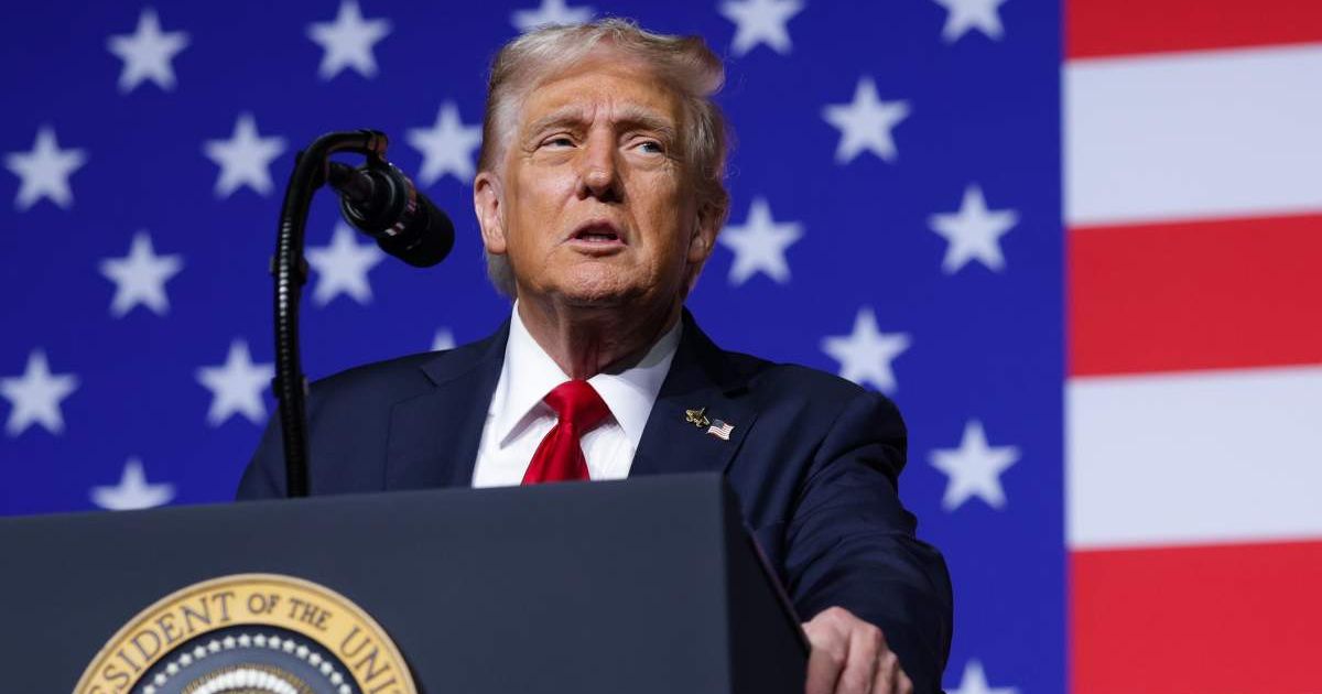 President Donald Trump intensified the standoff with Democrats as the government shutdown entered its third day (Getty Images)