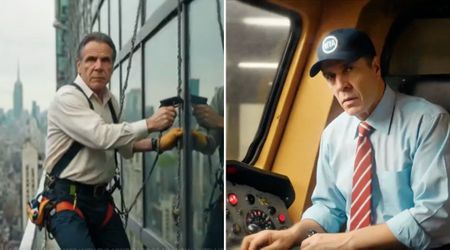 Andrew Cuomo trolled for AI campaign ad showing him as MTA driver, window washer