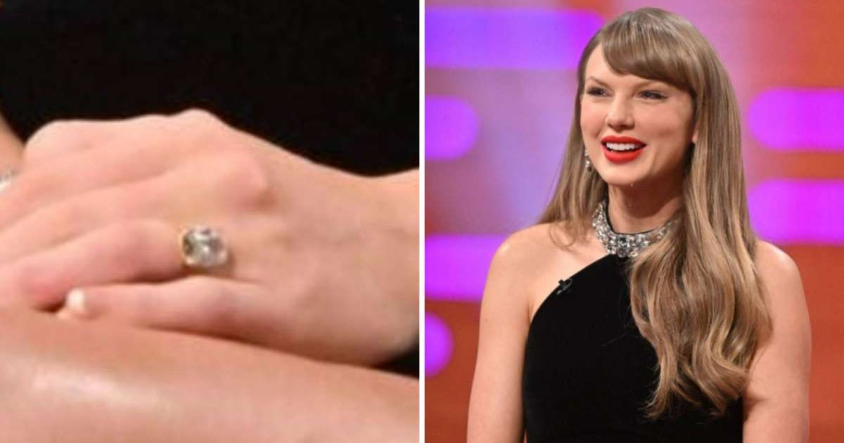 Taylor Swift appeared on 'The Graham Norton Show' on Thursday, October 2 (@giselleb1234/X)