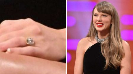 Taylor Swift flaunts engagement ring from Travis Kelce on 'The Graham Norton Show'