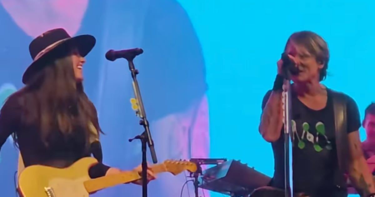 Maggie Baugh shared a video of Keith Urban performing his 2016 hit 'The Fighter' with changed lyrics (@maggie_baugh/Instagram)