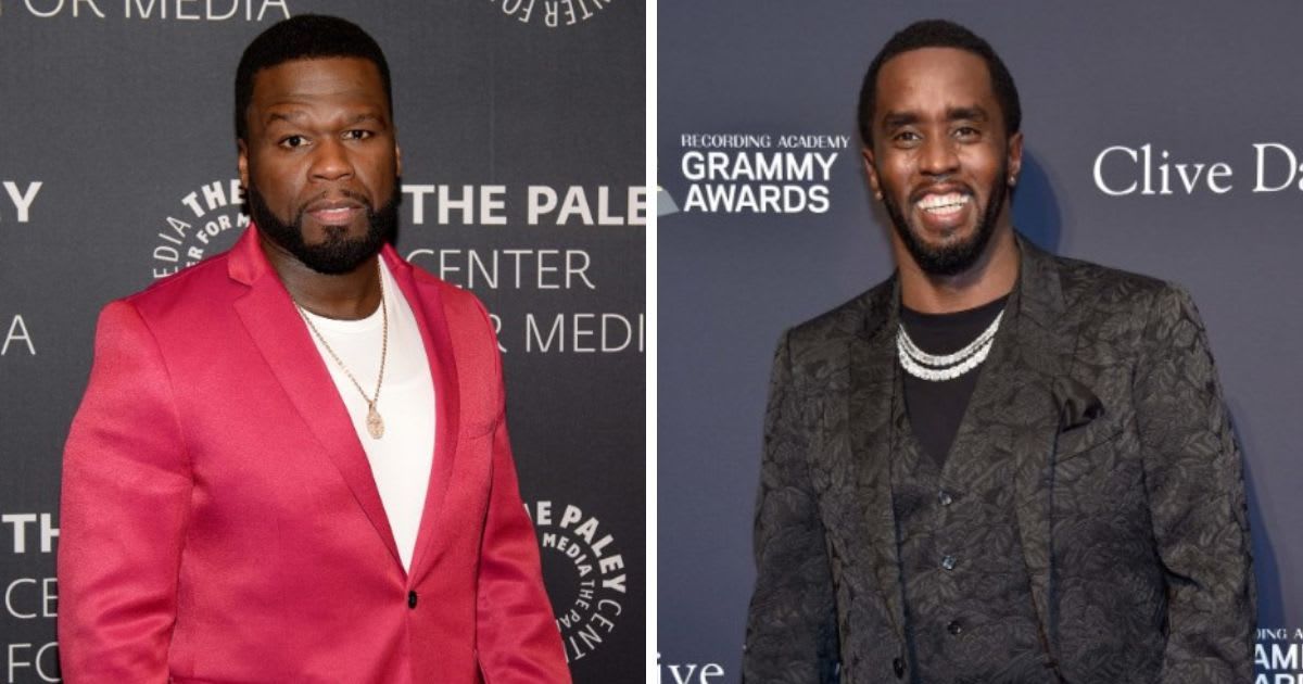 50 Cent mocked Sean 'Diddy' Combs after his 50-month prison sentence, joking about stepping in for his canceled gigs  (Getty Images)