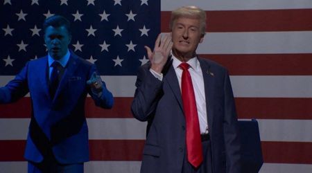 'SNL' makes cheeky reference to Trump's late-night TV crackdown in season opener: 'Daddy’s watching'