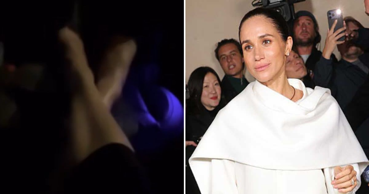 Meghan Markle shared an Instagram Story showing her lounging her feet up near Princess Diana’s crash site in Paris (@meghan/Instagram, Arnold Jerocki/Getty Images for Balenciaga)