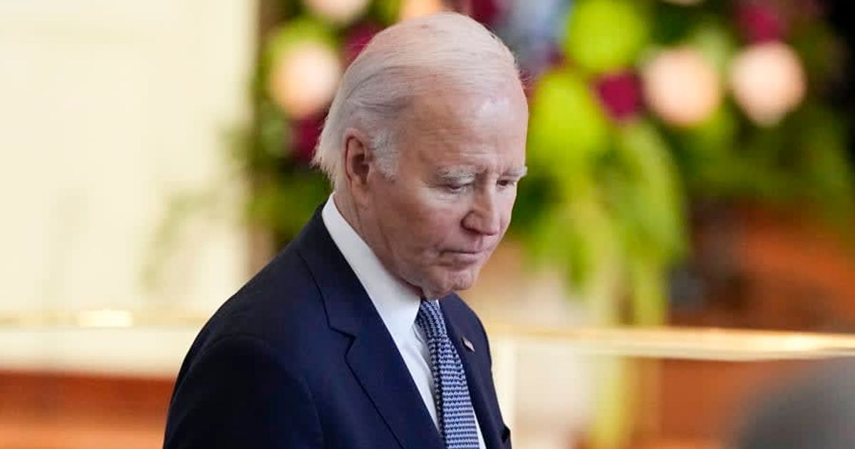 Joe Biden is reportedly facing mounting difficulties in raising funds for his presidential library (Getty Images)