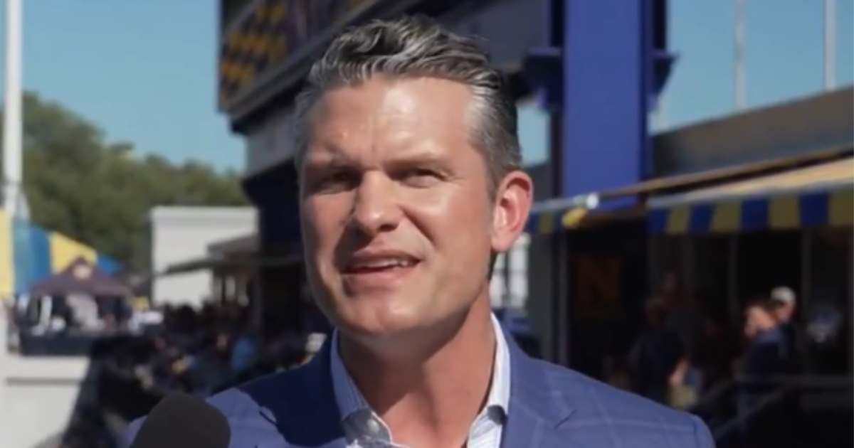 Pete Hegseth was asked about the X page tracking pizza activity near the Pentagon (Screengrab/Fox News)