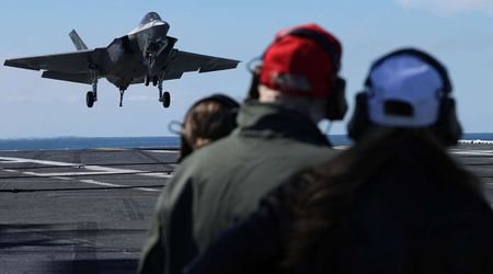 Fighter jets intercept multiple unidentified aircraft near Trump’s Navy event at Norfolk base
