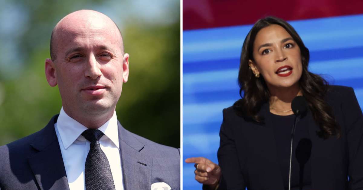Stephen Miller addressed Alexandria Ocasio-Cortez's comment about his height during an appearance on Fox News' 'The Ingraham Angle' (Getty Images)
