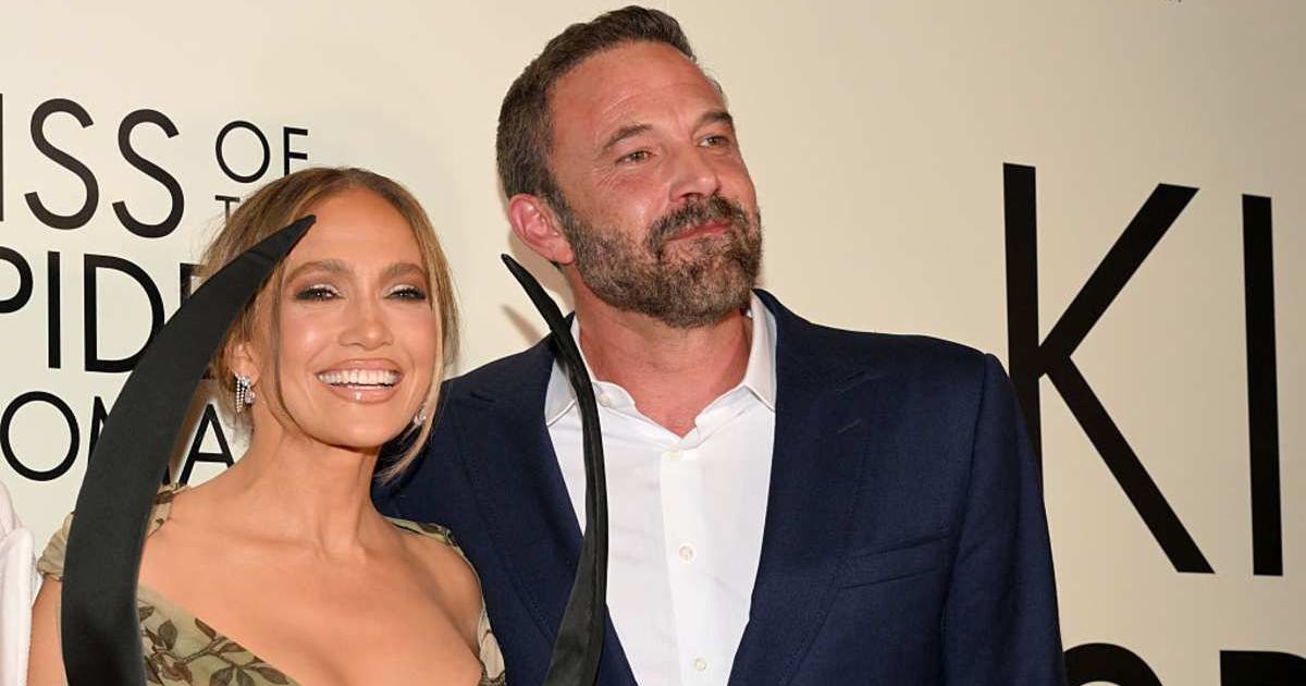 Jennifer Lopez and Ben Affleck reunited for the 'Kiss of the Spider Woman' premiere (Slaven Vlasic/Getty Images)