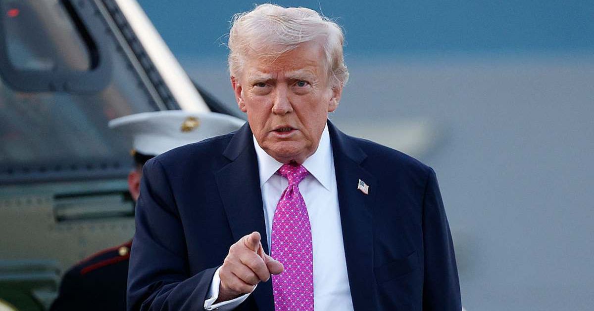 President Donald Trump delivered a scathing remark to democrats as he accused them of sabotaging the government in lieu of the ongoing government shutdown (Kevin Dietsch/Getty Images)