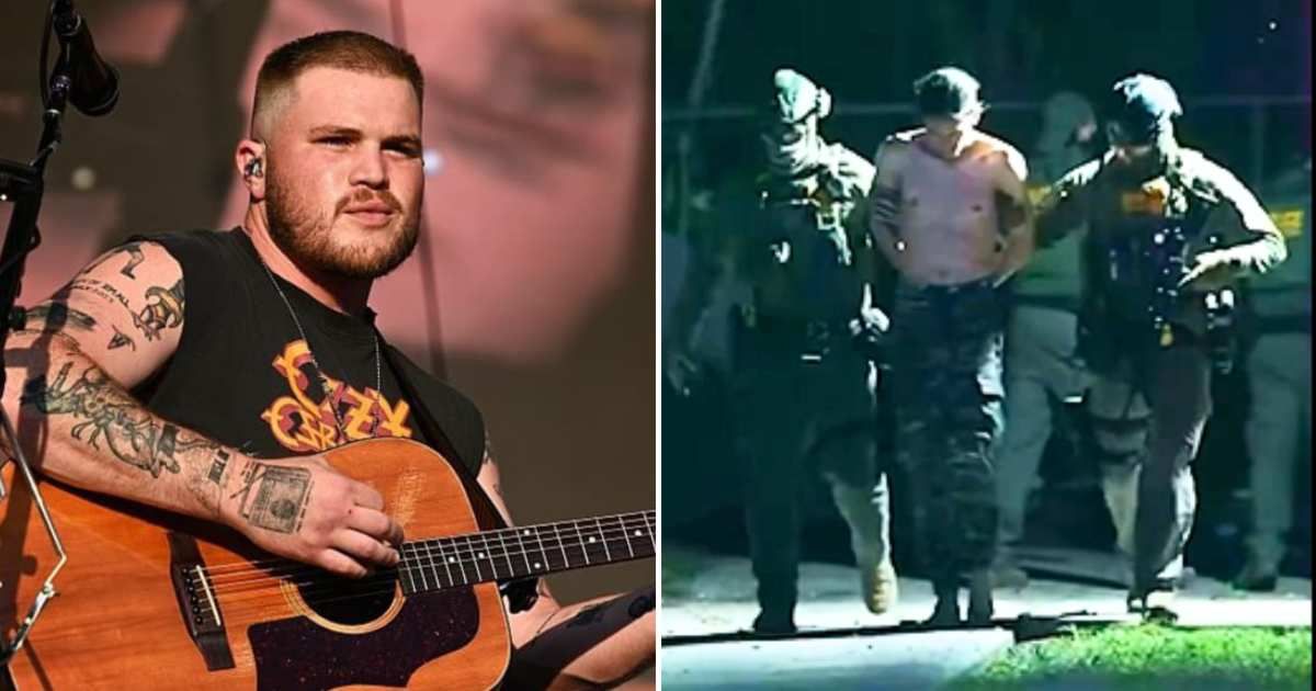 Tricia McLaughlin told Zach Bryan to 'stick to ‘Pink Skies’ as DHS released a 'Revival' video showing ICE agents raiding and detaining people (Getty Images, @DHS/x)