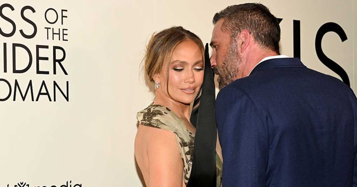 Jennifer Lopez and Ben Affleck attend the 'Kiss of the Spider Woman' New York Screening on October 6, 2025, in New York City (Slaven Vlasic/Getty Images)