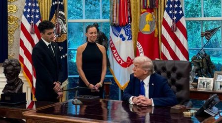 Trump warmly greets former Hamas hostage Edan Alexander at Oval Office