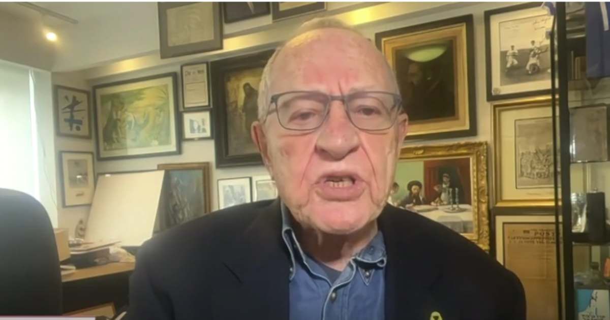 Alan Dershowitz vowed to campaign actively for Republicans in the upcoming midterm elections in an interview on Newsmax on Tuesday, October 7 (Newsmax/Screengrab)