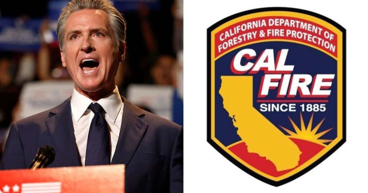The bipartisan bill would cost California up to $609 million and raise Cal Fire pay to match local departments (Getty Images, @CAL_FIRE/X)