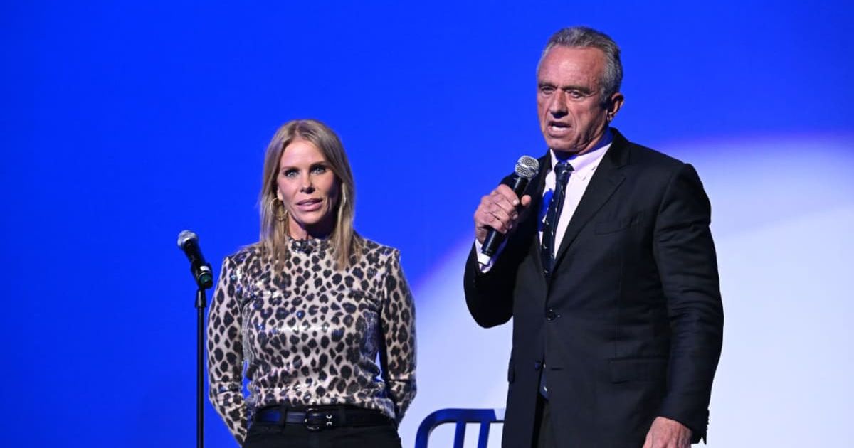 Cheryl Hines said she constantly feared for her husband Robert F Kennedy Jr’s safety during his 2024 presidential campaign (Getty Images)