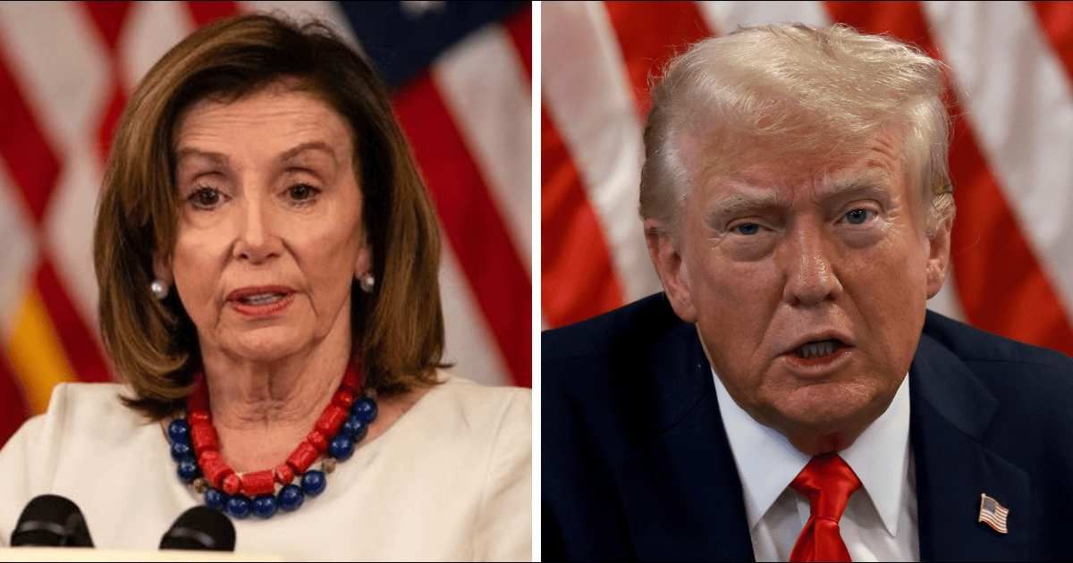 Nancy Pelosi referenced the James Comey case while taking a swipe at President Donald Trump (Getty Images)