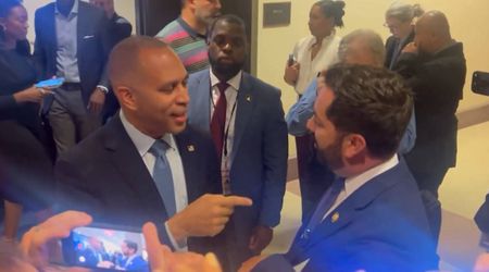 Hakeem Jeffries tells Mike Lawler to ‘keep your mouth shut’ during heated exchange over shutdown