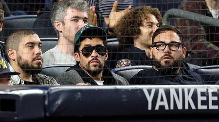 Bad Bunny slammed for sitting through 'God Bless America' at Yankees game amid Super Bowl row