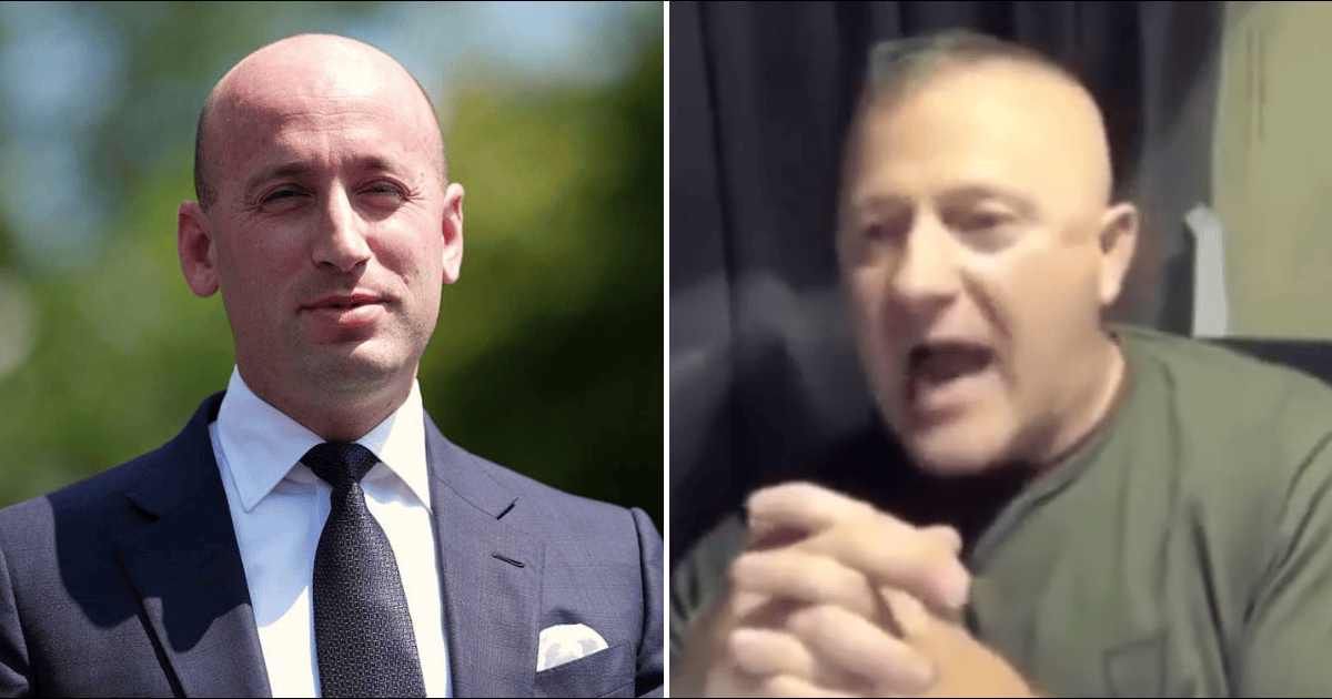 Richard Ojeda said Stephen Miller 'needed to be thumped' and that he’d have been willing to go to jail for cracking him a couple of times (Getty Images, @realmattforney/x)