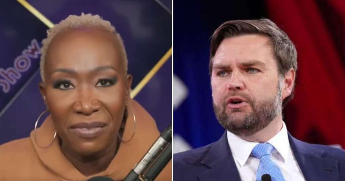 Former MSNBC anchor Joy Reid said she 'hates' Vice President JD Vance (Screengrab/Joy Reid Show, Getty Images)