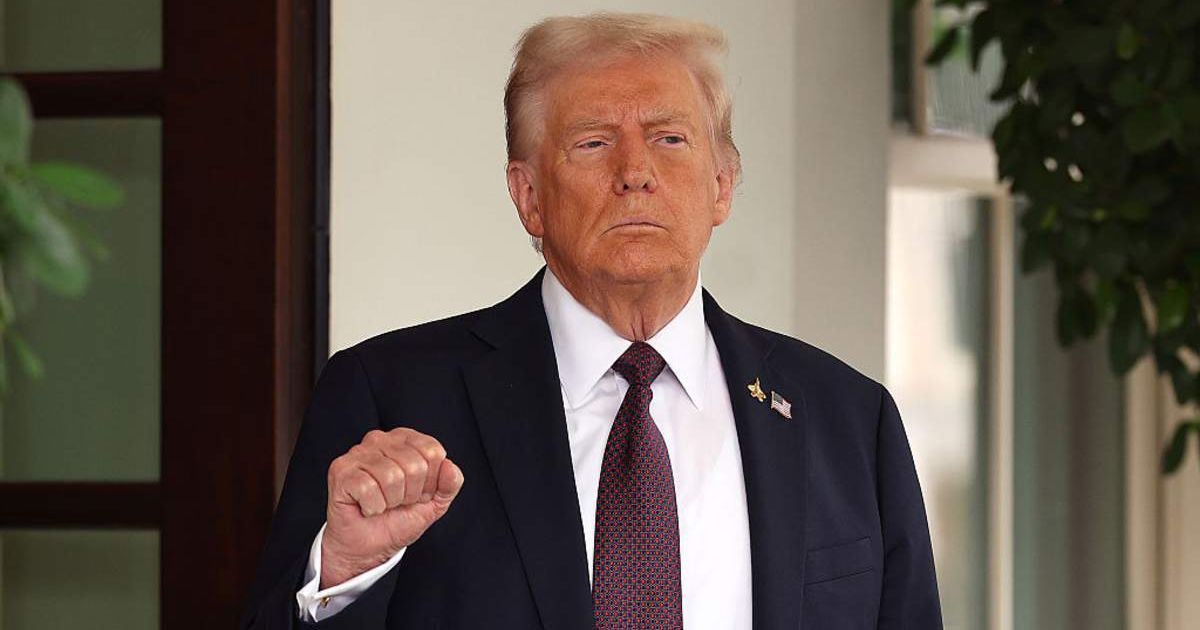 President Donald Trump posted a one-minute Truth Social takedown that probably has the Democrats fuming (Getty Images)