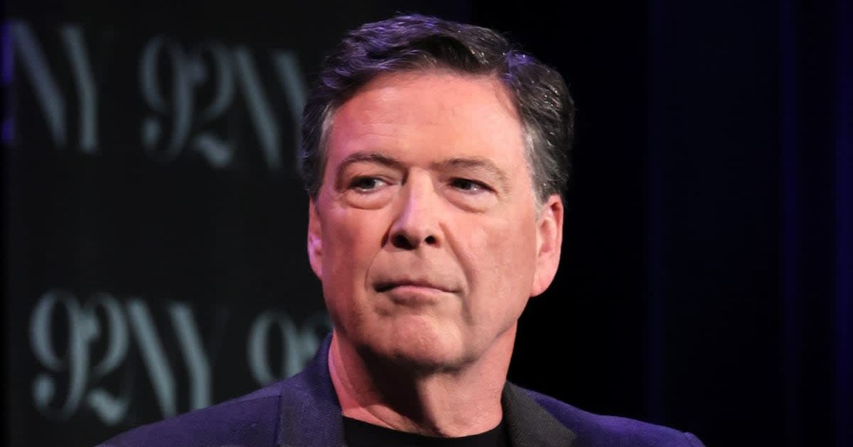 An online rumor claimed charges against James Comey were dropped because his name was misspelled (Dia Dipasupil/Getty Images)