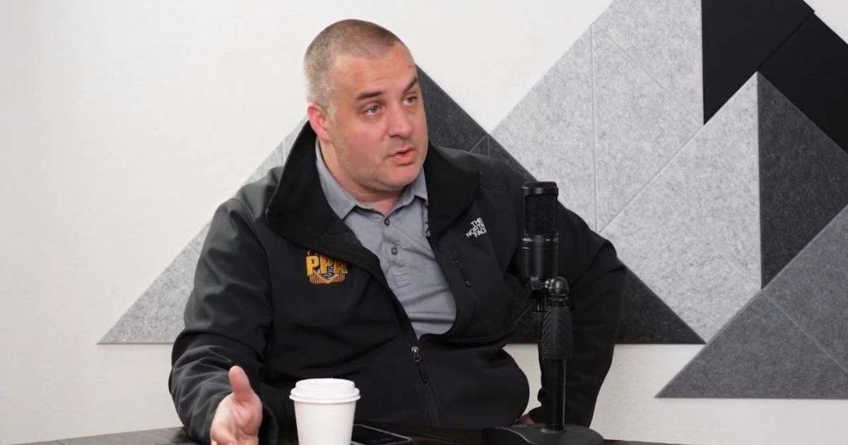 Sgt Aaron Schmautz, president of the Portland Police Association, expressed willingness for fed help in tackling crime (@azcfilm/X)
