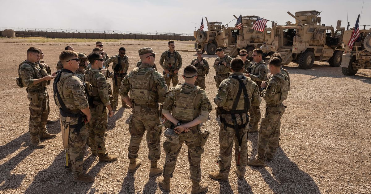 Some reports suggested US Army soldiers will enter Gaza to oversee the peace plan (John Moore/Getty Images)