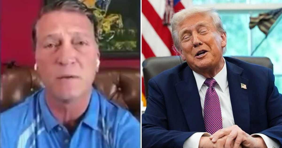 Ronny Jackson spoke about Donald Trump’s overall physical health during his Newsmax interview (@RonFilipkowski/X, Kevin Dietsch/Getty Images)