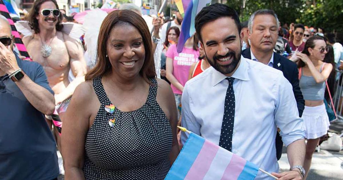 Mayoral front-runner Zohran Mamdani and fellow allies are backing Attorney General Letitia James amid her indictment (Noam Galai/Getty Images)