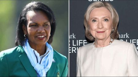 Hillary Clinton and Condoleezza Rice 'commend' Trump over Gaza peace deal