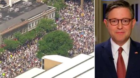 Mike Johnson slams upcoming anti-Trump ‘No Kings’ protest as a 'Hate America rally'