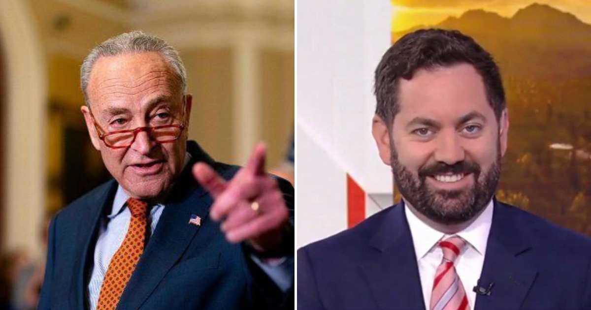 Mike Lawler trolled Chuck Schumer for changing his glasses to appear 'hip and feisty' (@SenSchumer, @RepMikeLawler/X)