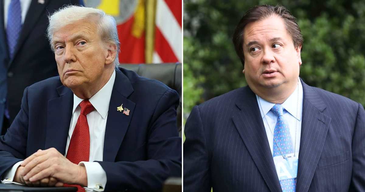 George Conway isn’t buying the 'routine physical' narrative behind Donald Trump’s October 10 stop at Walter Reed National Military Medical Center (Getty Images)