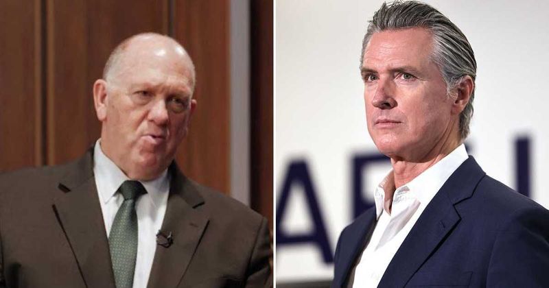 Tom Homan calls on Newsom and other Dem leaders to thank ICE for helping clean up their cities