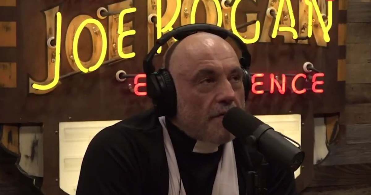 Joe Rogan unleashed fury on Immigration and Customs Enforcement (ICE), condemning what he described as the 'horrific' treatment of illegal immigrants in US (Screengrab/@BlueATLGeorgia/X)