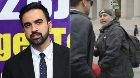 Zohran Mamdani confronted and chased from NYC park by protester shouting ‘antisemite’