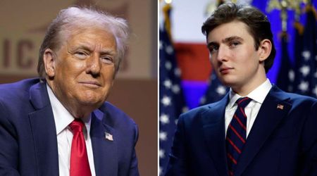 Trump says Barron is 'doing good' at NYU as he pushes back against claims of college difficulties