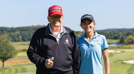 Granddaughter Kai explains Donald Trump’s crafty golf tactics