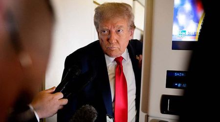Trump watches hostage release livestream aboard Air Force One on his way to Israel 