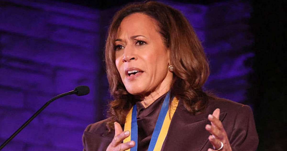 Kamala Harris addressed concerns over Trump’s influence on the Justice Department during an MSNBC interview in October 2025 (Arnold Turner/Getty Images for NAACP)