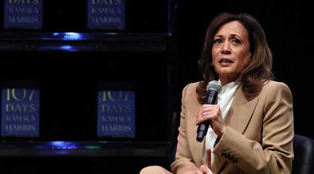 Kamala Harris hits back at hecklers disrupting Chicago book event: 'Pronounce my name correctly'