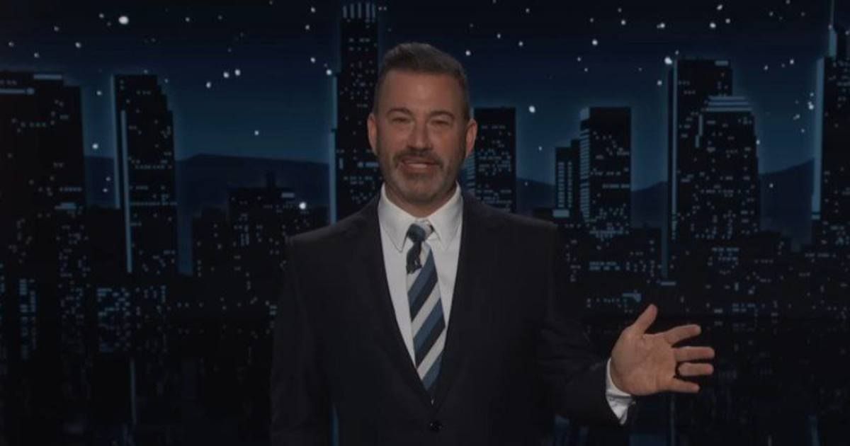 Jimmy Kimmel praised Donald Trump for finally doing something positive and joked about giving him credit (Jimmy Kimmel Live!/YouTube)