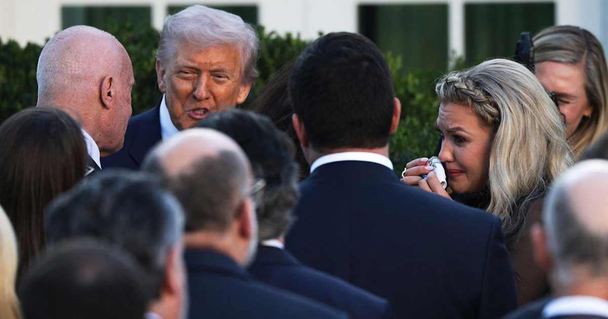 President Donald Trump posthumously awarded the Presidential Medal of Freedom to Charlie Kirk, with his widow Erika accepting the honor at the White House (Getty Images)