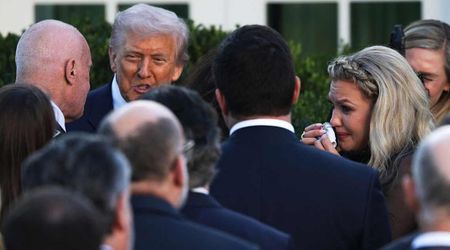 Trump meets Charlie Kirk’s parents after honoring their son with Presidential Medal of Freedom