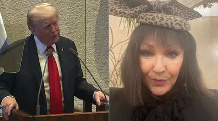 Frances Barber says she had ‘Trump Derangement Syndrome’ as she praises POTUS for Gaza peace deal