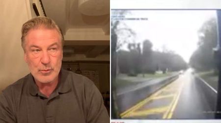 Alec Baldwin’s crash story challenged by dashcam video showing different sequence of events