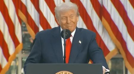 Trump surprises attendees with 'statesman like' gray hair at Charlie Kirk event at White House