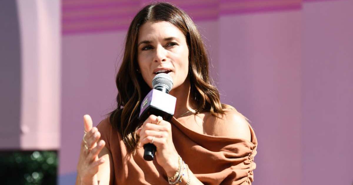 An X user claimed Danica Patrick donated $7M to Turning Point USA’s Super Bowl 'All-American Halftime Show' (Getty Images)